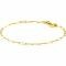 ZINZI Gold 14 karaat gouden armband met paperclip schakels 1,9mm breed ZGA298