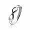 ZINZI zilveren ring infinity glad ZIR1065