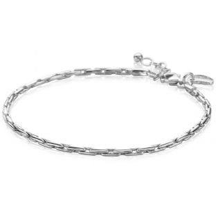 ZINZI zilveren schakel armband 2,3mm breed 18-21cm ZIA2648