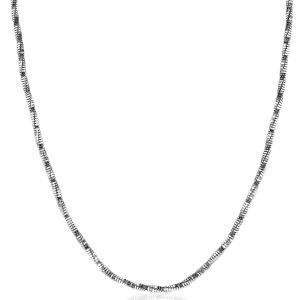 ZINZI zilveren singapore ketting 45cm gediamanteerd 2mm breed ZIC2151